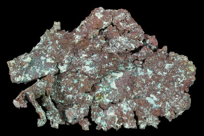 Natural, Native Copper with Cuprite - Carissa Pit, Nevada #168893